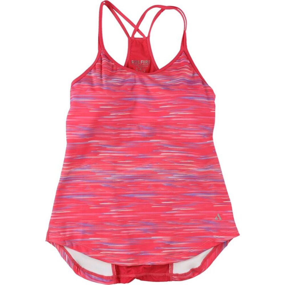 SOLFIRE Womens Double Up Tank Top, NWT
